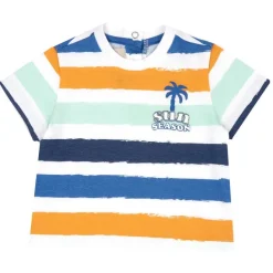 T-Shirt|Chicco Maglietta Stampa A Righe