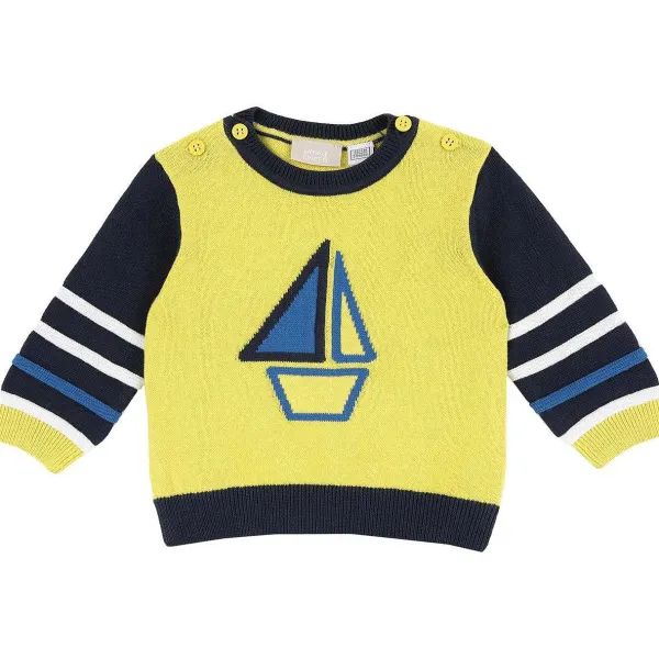 Maglioni|Chicco Maglione Con Barchetta