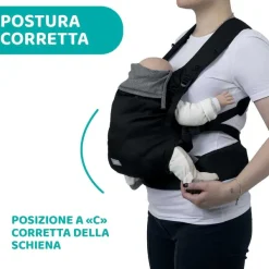 Marsupi|Chicco Marsupio Skin Fit Black Beauty