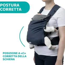 Marsupi|Chicco Marsupio Skin Fit Blue Passion