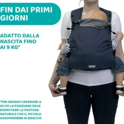 Marsupi|Chicco Marsupio Skin Fit Blue Passion