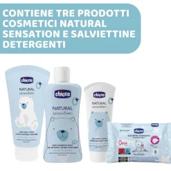 Set Cosmetica|Chicco Natural Sensation Baby Cosmetic Set Azzurro