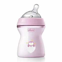 Biberon|Chicco Naturalfeeling Biberon 2M+ 250Ml Flusso Medio Rosa