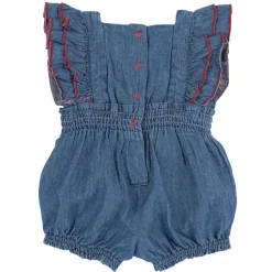 Pagliaccetti|Chicco Pagliaccetto Con Ricamo