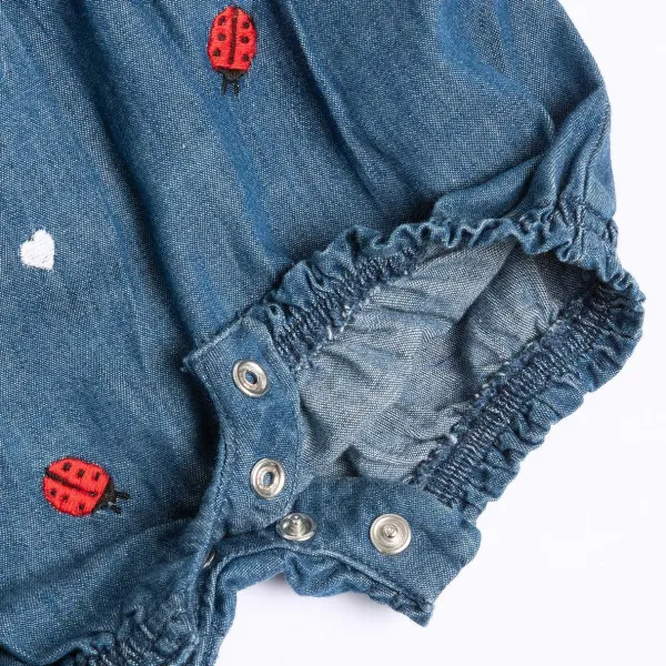 Pagliaccetti|Chicco Pagliaccetto Con Ricamo