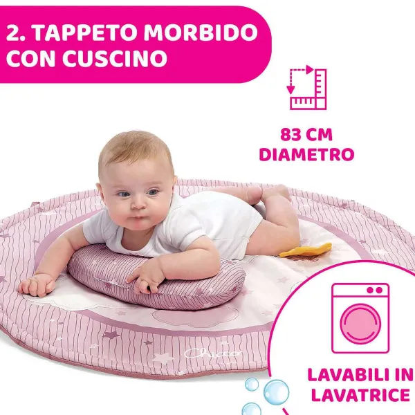 Tappeti E Palestrine|Chicco Palestrina Dei Colori Rosa