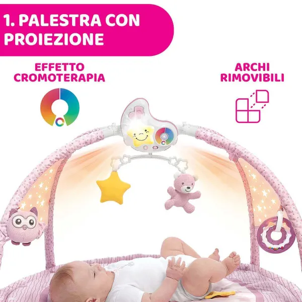 Tappeti E Palestrine|Chicco Palestrina Dei Colori Rosa