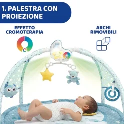Tappeti E Palestrine|Chicco Palestrina Dei Colori Azzurro