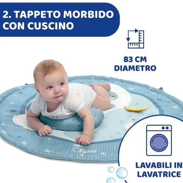 Tappeti E Palestrine|Chicco Palestrina Dei Colori Azzurro