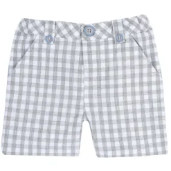 Pantaloni|Chicco Pantaloni Corti A Quadretti