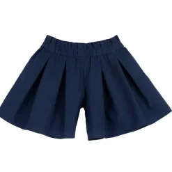 Pantaloni|Chicco Pantaloni Corti Con Sfondi Piega In Cotone