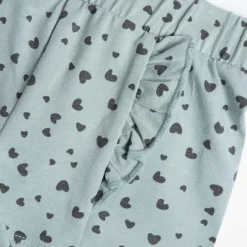 Pantaloni|Chicco Pantaloni Corti Con Stampa Cuoricini