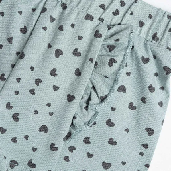 Pantaloni|Chicco Pantaloni Corti Con Stampa Cuoricini
