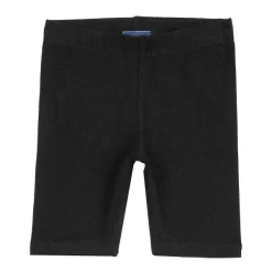 Pantaloni|Chicco Pantaloni Corti In Cotone Unito Nero