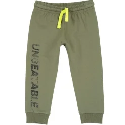 Pantaloni|Chicco Pantaloni Di Felpa Con Stampa Verde Chiaro
