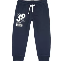 Completi|Chicco Pantaloni Di Felpa Con Stampa Blu Scuro