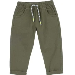 Pantaloni|Chicco Pantaloni Lunghi Modello Cargo Verde Scuro