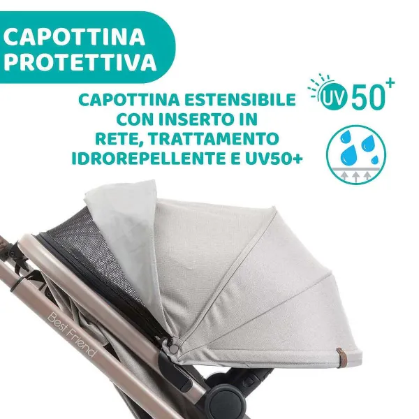 Passeggini|Chicco Passeggino Best Friend Pro Desert Taupe