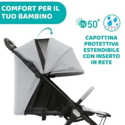 Passeggini|Chicco Passeggino We Cool Grey
