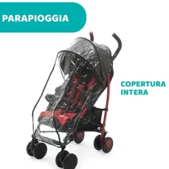 Passeggini|Chicco Passeggino Echo Scarlet