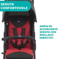 Passeggini|Chicco Passeggino Echo Scarlet