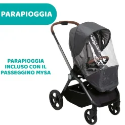 Passeggini|Chicco Passeggino Mysa Silver Grey