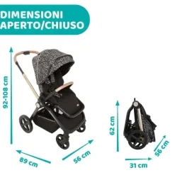 Passeggini|Chicco Passeggino Mysa - Special Edition