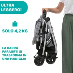 Passeggini|Chicco Passeggino Ohlal 3 Grey Mist
