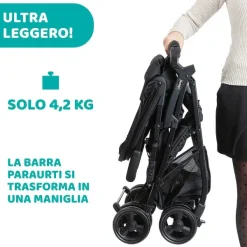 Passeggini|Chicco Passeggino Ohlal 3 Jet Black
