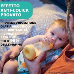 Biberon|Chicco Perfect 5 Biberon 150 Ml - Flusso Lento Giallo