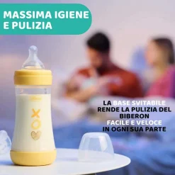 Biberon|Chicco Perfect 5 Biberon 240 Ml - Flusso Medio Giallo