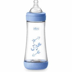 Biberon|Chicco Perfect 5 Biberon 300 Ml - Flusso Veloce Azzurro