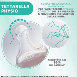 Biberon|Chicco Perfect 5 Biberon 300 Ml - Flusso Veloce Azzurro