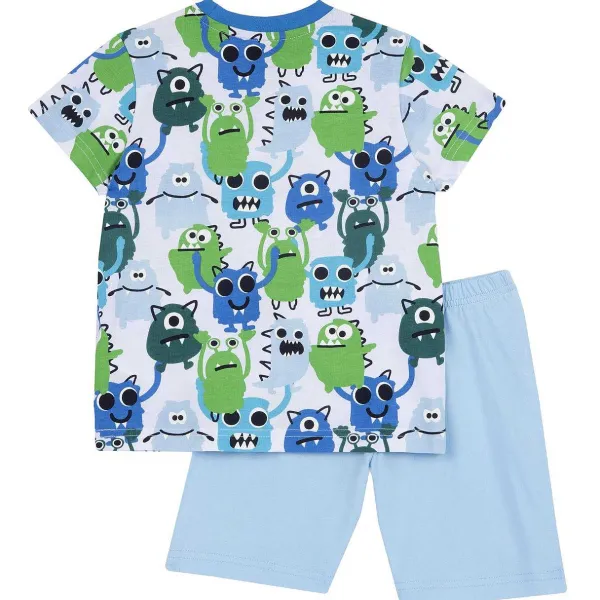 Pigiami|Chicco Pigiama Corto In Cotone Con Mostri