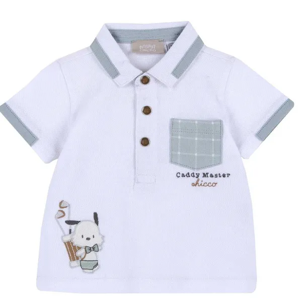 Polo|Chicco Polo Con Manica Corta E Taschina