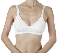 Reggiseni Allattamento|Chicco Reggiseno Allattamento In Cotone Bianco