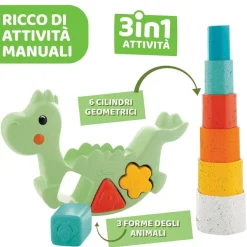 Incastri E Impilabili|Chicco Rocking Dino Eco+