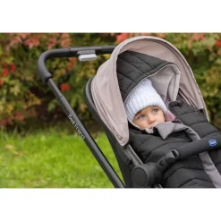 Accessori Passeggino|Chicco Sacco Caldo Universale Per Passeggino Pure Black