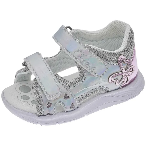 Sandali|Chicco Sandalo Bambina Ghita Argento-020