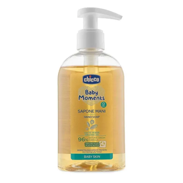 Shampoo E Bagnoschiuma|Chicco Sapone Mani Baby Moments