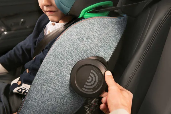 Seggiolini Auto Neonato|Chicco Seggiolino Auto Bi-Seat Air & Full 360 I-Size Base (40-150 Cm) Black Air