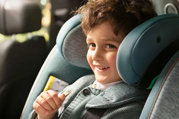 Seggiolini Auto Neonato|Chicco Seggiolino Auto Bi-Seat Air & Full 360 I-Size Base (40-150 Cm) Teal Blue