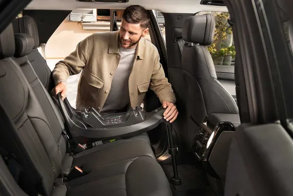 Seggiolini Auto Neonato|Chicco Seggiolino Auto Bi-Seat Air (61-150 Cm) Black