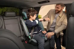 Seggiolini Auto Neonato|Chicco Seggiolino Auto Bi-Seat Air (61-150 Cm) Teal Melange