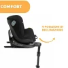 Seggiolini Auto Neonato|Chicco Seggiolino Auto Seat2Fit Air (45-105 Cm) Black Air
