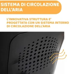 Seggiolini Auto Neonato|Chicco Seggiolino Auto Seat2Fit Air (45-105 Cm) Black Air