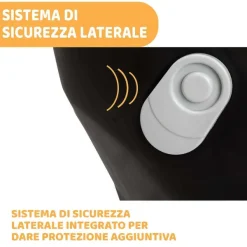 Seggiolini Auto Neonato|Chicco Seggiolino Auto Seat2Fit Air (45-105 Cm) Black Air