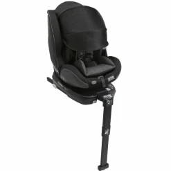 Seggiolini Auto Neonato|Chicco Seggiolino Auto Seat3Fit Air (40-125 Cm) Black Melange