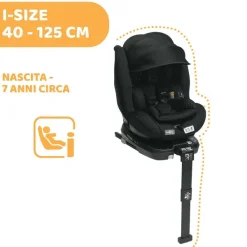 Seggiolini Auto Neonato|Chicco Seggiolino Auto Seat3Fit Zip&Wash Air (40-125 Cm)