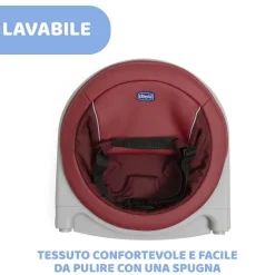 Seggioloni|Chicco Seggiolino Da Tavolo 360 Red Passion